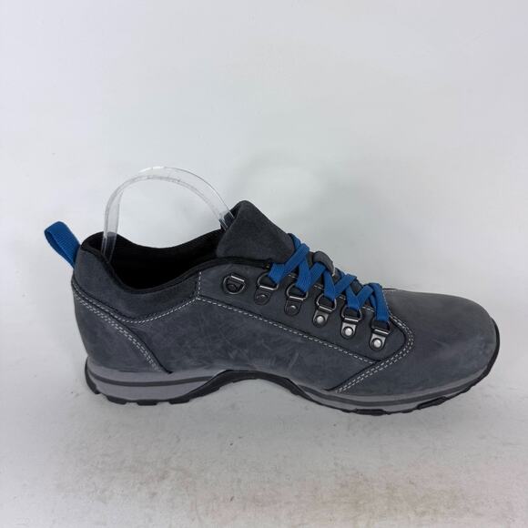 L.L.Bean Trail Mountain Hiking Shoes Men's 10 Gray Leahter Lace-Up Outdoor - Picture 3 of 10